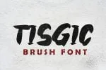 Tisgic Brushfont