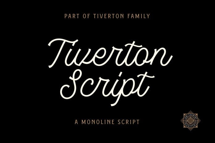 Tiverton Script Light Font