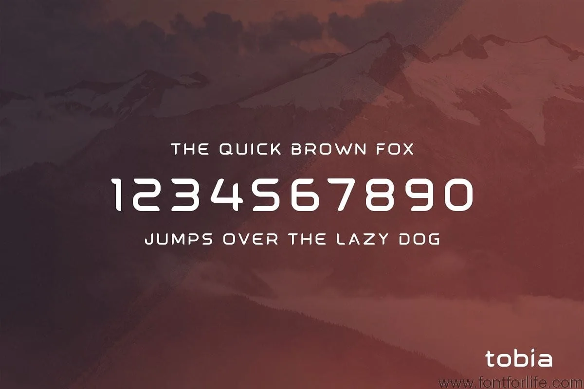 Tobia | Modern Sans-Serif Font