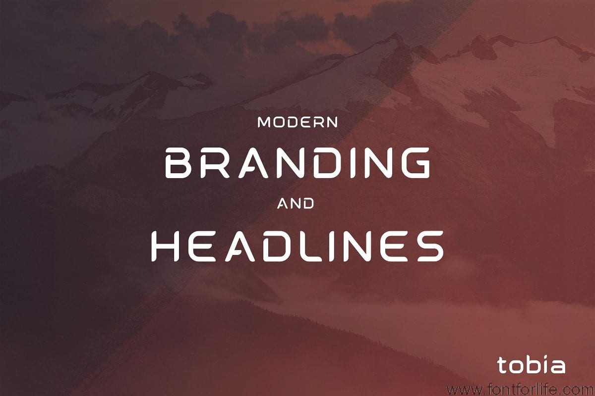 Tobia | Modern Sans-Serif Font