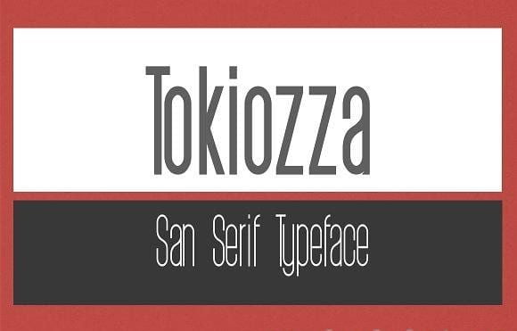Tokiozza Light Font