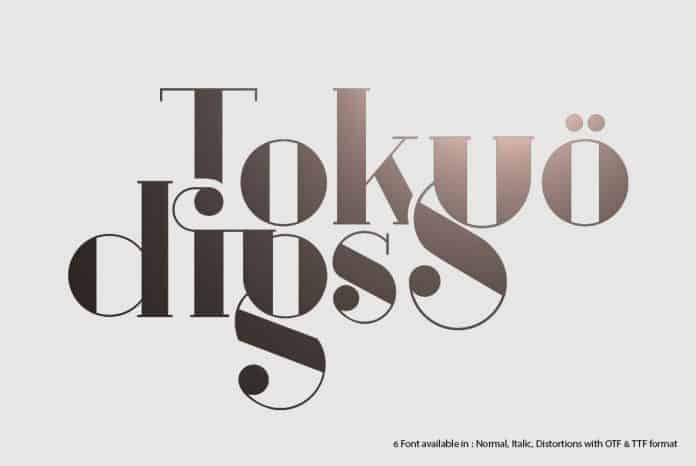 Tokyo Digs Font Serif