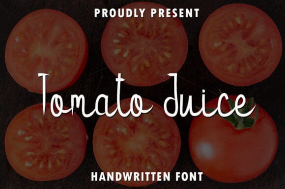 Tomato Juice Font