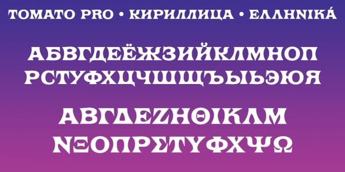 Tomato Pro Font