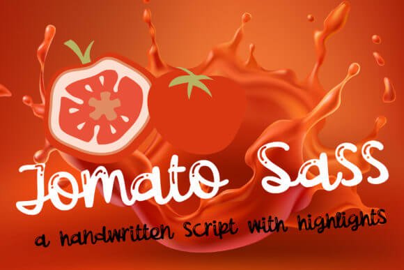 Tomato Sass Font