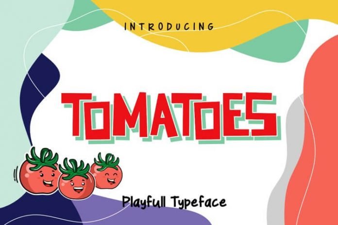 Tomatoes Playfull Typeface