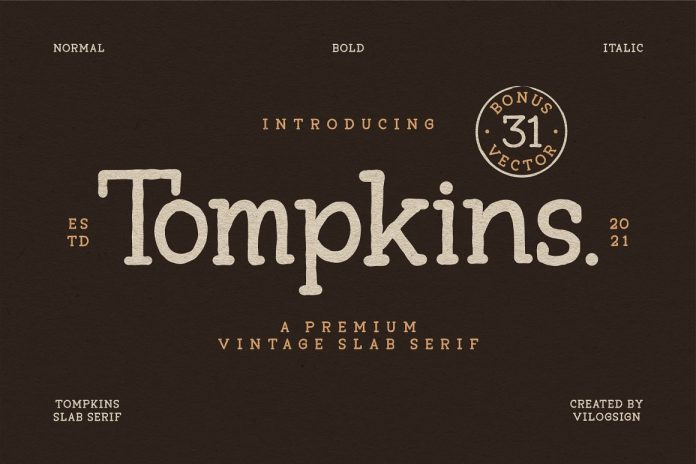 Tompkins Font