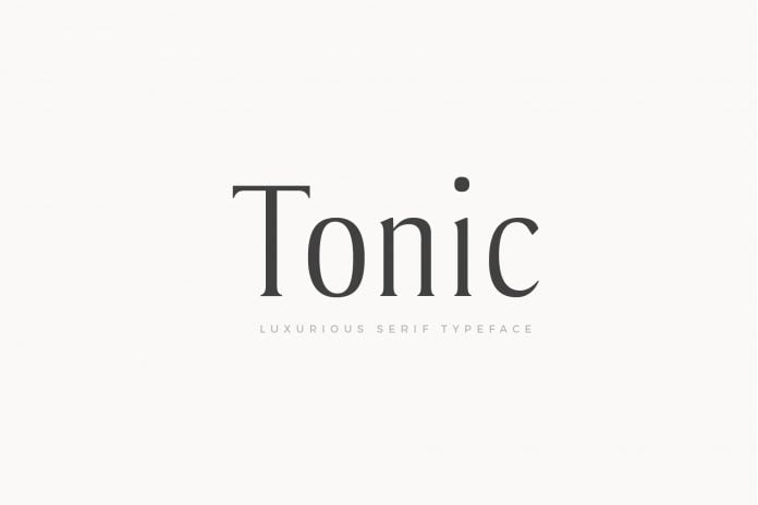 Tonic Font Family