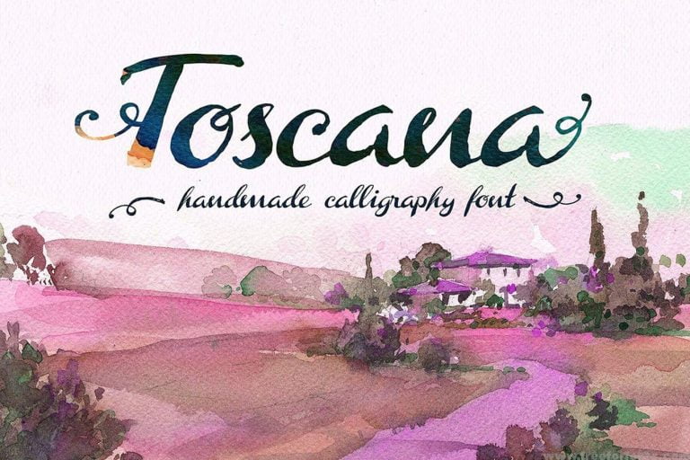 Toscana Font Free Download