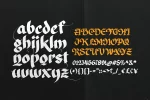 Toxide-Blackletter Font