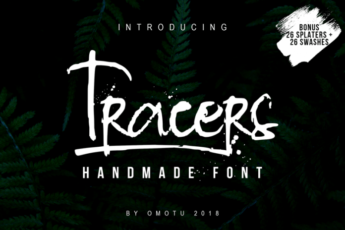 Tracers - Handmade Script Font