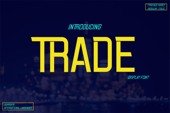 Trade Font
