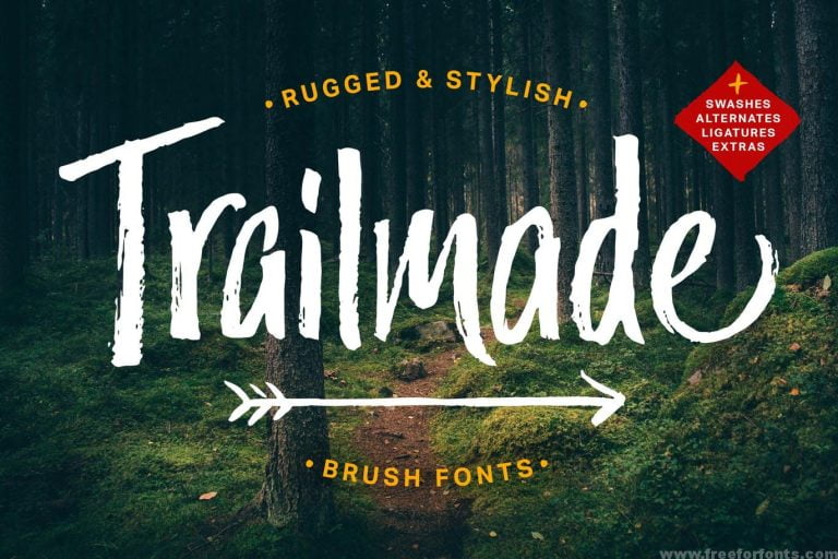 Trailmade Font Family Free Download