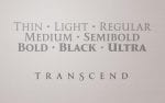 Transcend Font