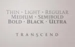 Transcend Font