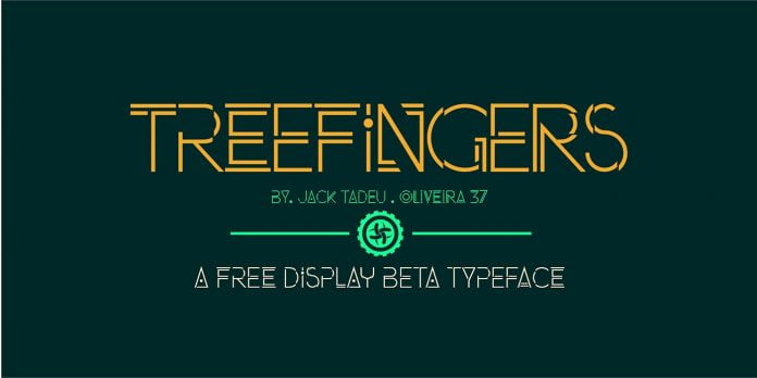 Treefingers - Free Display Font
