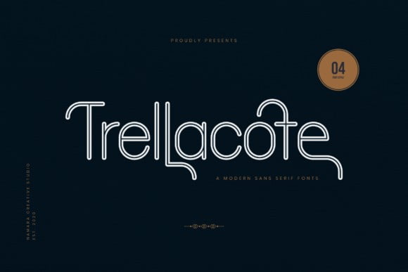 Trellacote Font