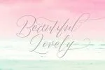 Trendencia Script Font