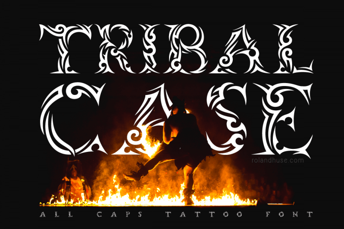 Tribal Case Font
