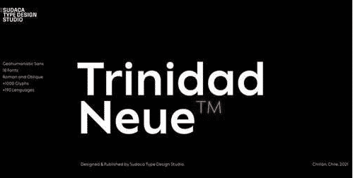 Trinidad Neue Font Family