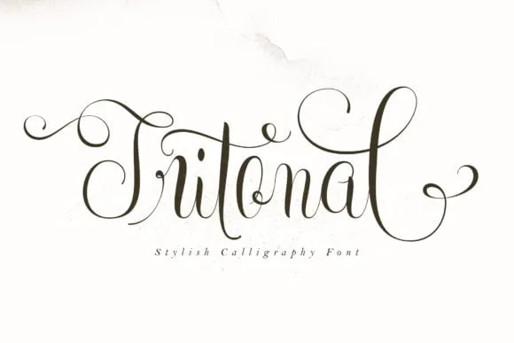 Tritonal Font
