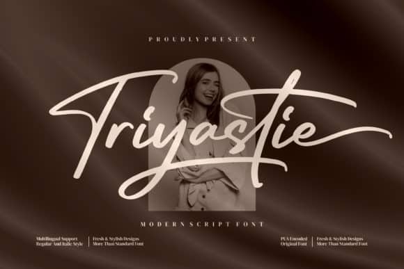 Triyastie Font Triyastie Font