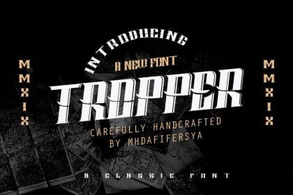 Tropper Font