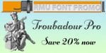 Troubadour Pro Font Family