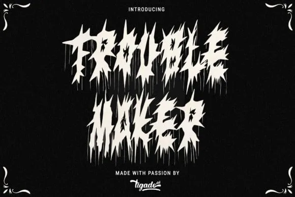 Trouble Maker Font