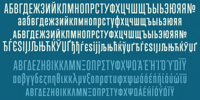 Trump Gothic Pro Font