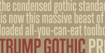 Trump Gothic Pro Font