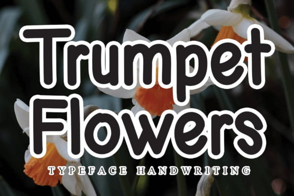 Trumpet Flowers Font