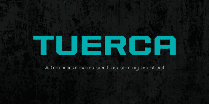 Tuerca – A technical sans serif Font