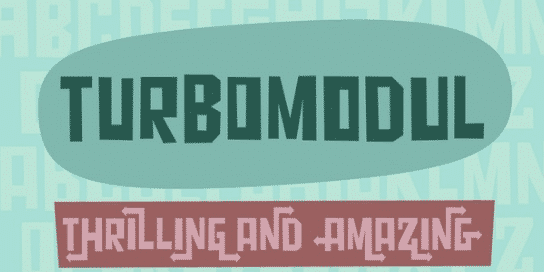 TurboModul Font