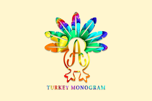 Turkey Monogram Font