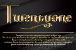 Twentyone Font