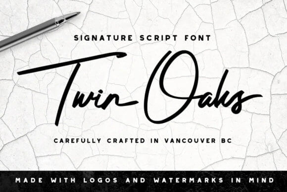 Twin Oaks Font