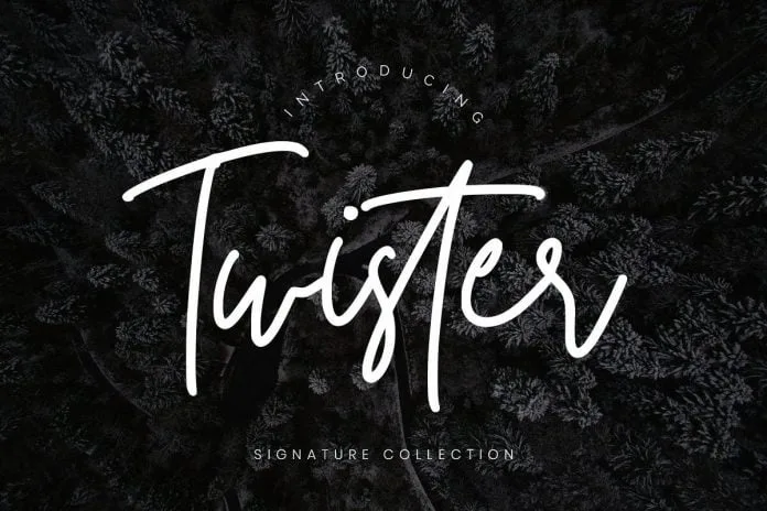 Twister Handwritten Script