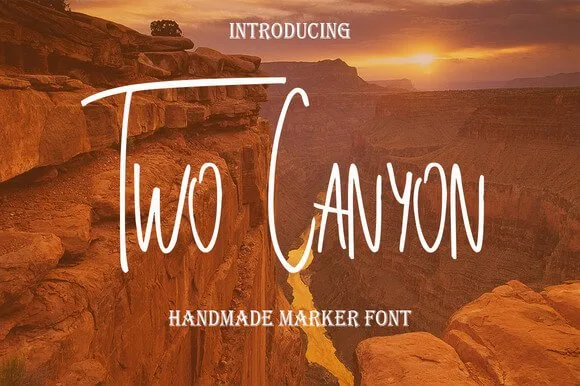 Two Canyon Font