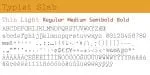 Typist Slab Font