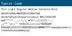 Typist Slab Font