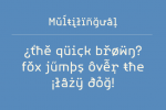 Typori Font