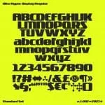 Ultra Hyper Display Regular+Italic Font