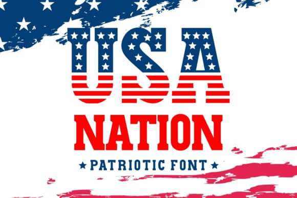 USA Nation Font