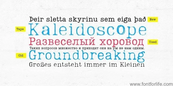 Lumios Typewriter Font