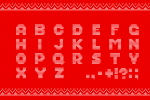 Ugly Christmas Sweater Font