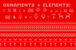 Ugly Christmas Sweater Font