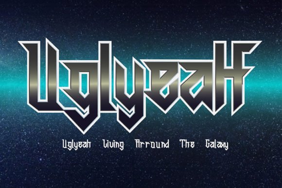 Uglyeah Font