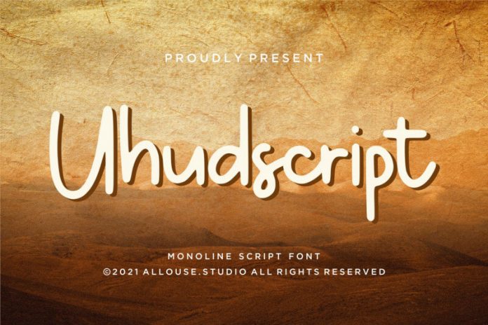 Uhudscript Font