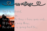 Un Village Font